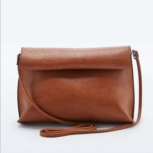 Reversible Vegan Leather Crossbody Bag